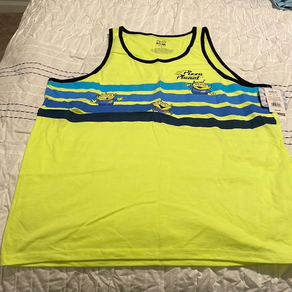 Men toy story tank top .